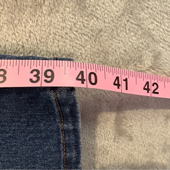 Maternity Relaxed Fit Classic Blue Jeans - Picture 4 of 8